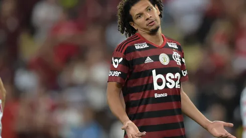 Willian Arão campeão pelo Flamengo em 2019