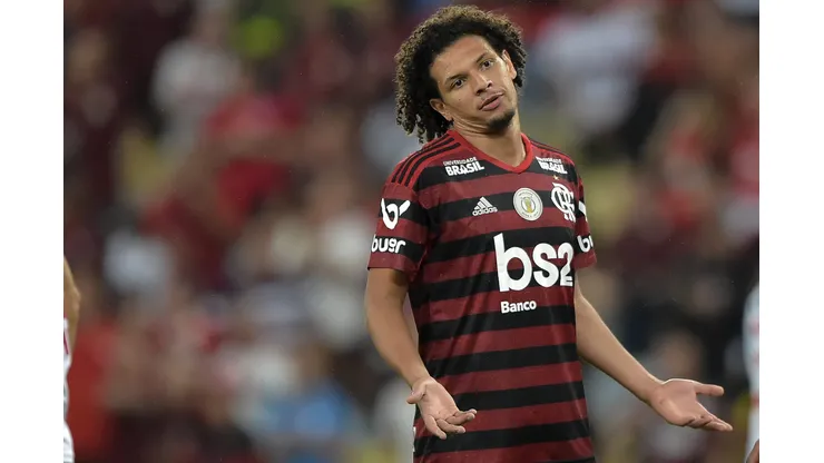 Willian Arão campeão pelo Flamengo em 2019
