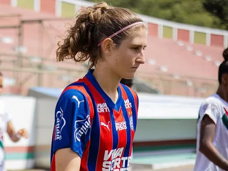 Barbosa, zagueira do Bahia, fala em ter cautela no duelo contra o Sport no Brasileirão Feminino