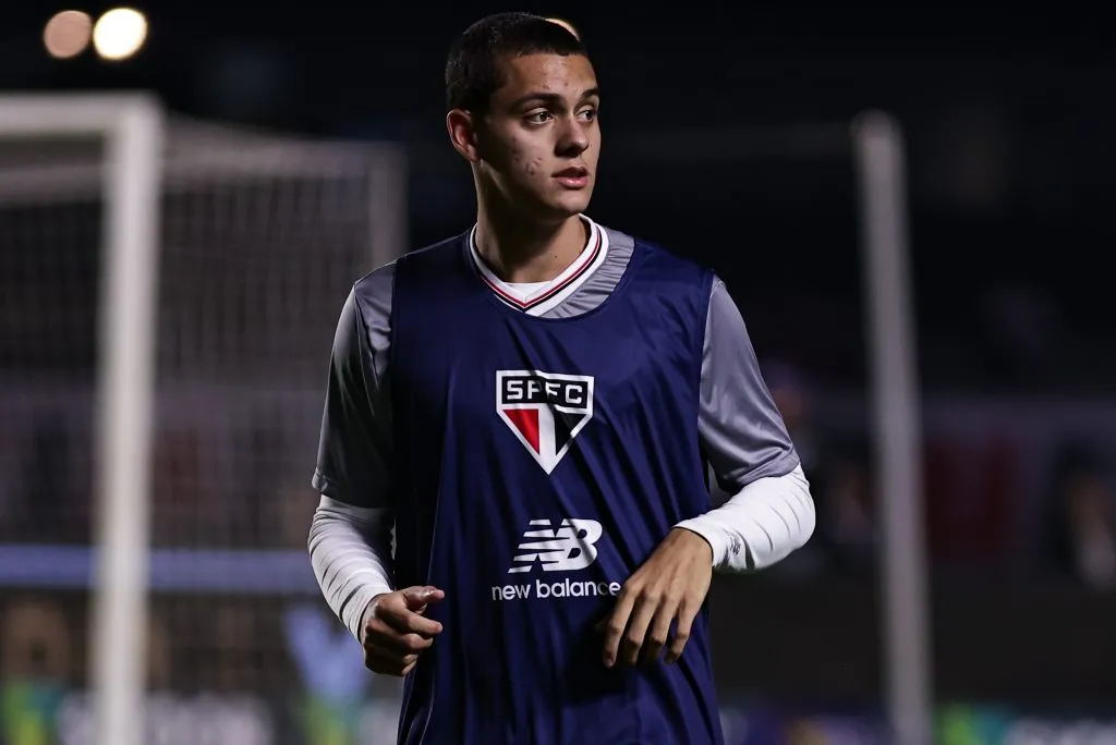 Lucca está em alta no São Paulo – Foto: Fabio Giannelli/AGIF.