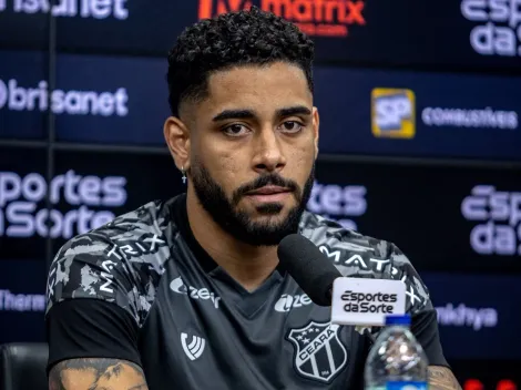Matheus Bahiaabre o jogo sobre chances do Ceará contra Palmeiras