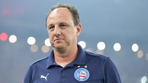 Rogerio Ceni tecnico do Bahia durante partida contra o Flamengo no estadio Maracana pelo campeonato Brasileiro A 2025. Foto: Thiago Ribeiro/AGIF