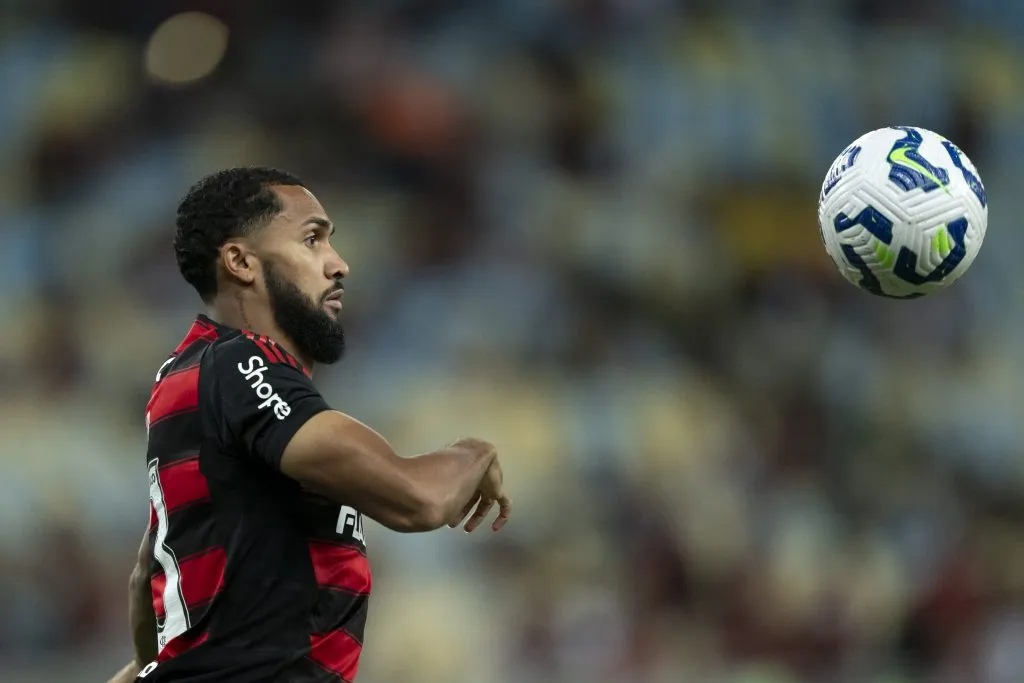 RJ – RIO DE JANEIRO – 21/05/2025 – COPA DO BRASIL 2025, FLAMENGO X BOTAFOGO-PB – Juninho jogador do Flamengo durante partida contra o Botafogo-PB no estadio Maracana pelo campeonato Copa Do Brasil 2025. Foto: Jorge Rodrigues/AGIF