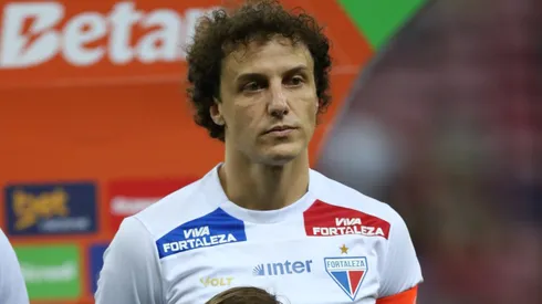 David Luiz jogador do Fortaleza durante a partida entre Retro e Fortaleza na Arena de Pernambuco, valida pela Copa do Brasil 2025.