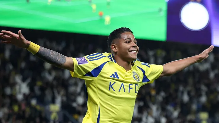 Wesley of Al-Nassr (Photo by Abdullah Ahmed/Getty Images)