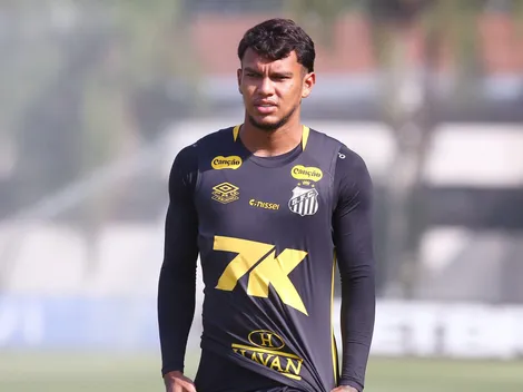 Notícia surpreendente sobre situação de Gabriel Veron no Santos chega no Palmeiras