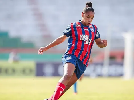 Atacante do Bahia, Wendy Carballo, é convocada para defender a Seleção do Uruguai
