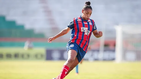 Atacante destaque do Bahia, Wendy Carballo, é convocada para a Seleção do Uruguai (Reprodução/Bahia)