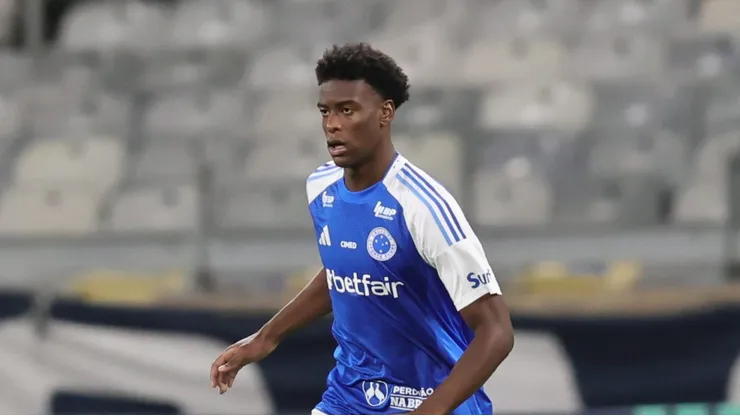 Jonathan Jesus fez seu primeiro gol pelo Cruzeiro.