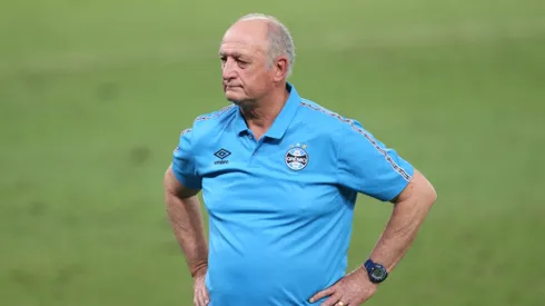 MT – Cuiaba – 18/08/2021 – BRASILEIRO A 2021 – CUIABA X GREMIO – Felipao tecnico do Gremio durante partida contra o Cuiaba no estadio Arena Pantanal pelo campeonato Brasileiro A 2021. Foto: Gil Gomes/AGIF
