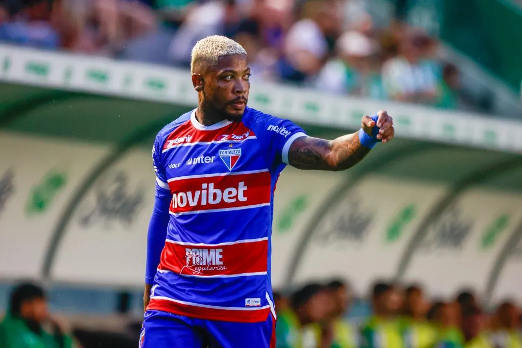 RS – CAXIAS DO SUL – 02/11/2024 – BRASILEIRO A 2024, JUVENTUDE X FORTALEZA – Marinho jogador do Fortaleza durante partida contra o Juventude no estadio Alfredo Jaconi pelo campeonato Brasileiro A 2024. Foto: Luiz Erbes/AGIF