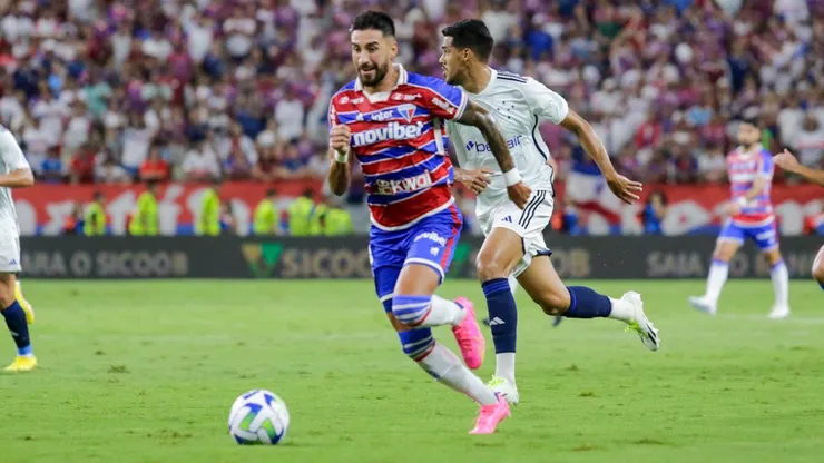 Fortaleza x Cruzeiro se enfrentam na Arena Castelão. Foto: Lucas Emanuel/AGIF