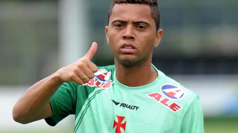 Rafael Carioca durante treinamento do Vasco em 2010.