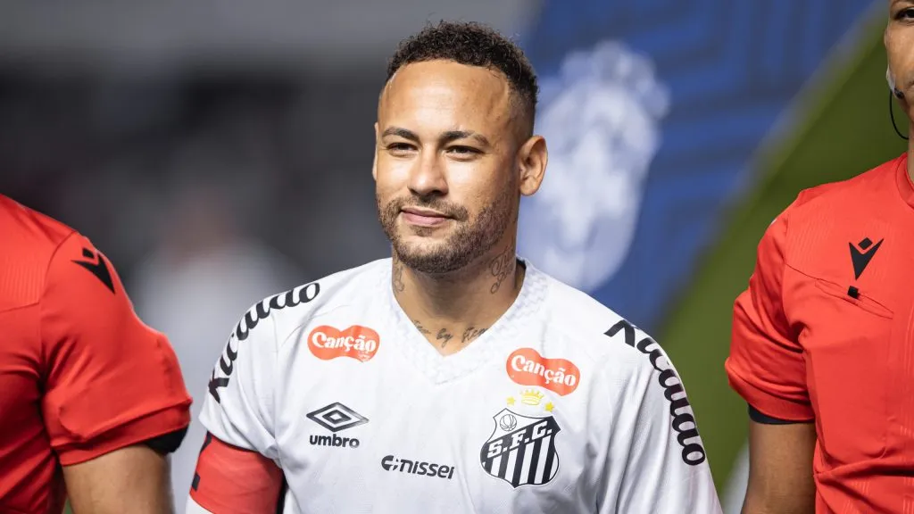 Neymar deve renovar com o Santos (Imagem: Abner Dourado/AGIF)