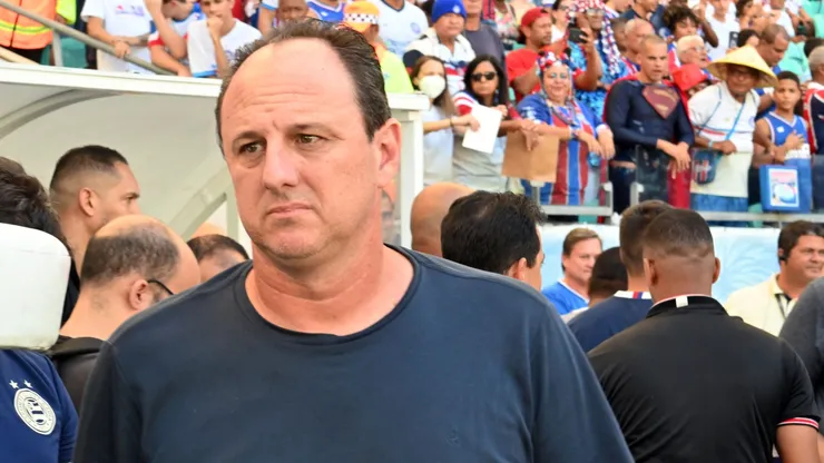 BA - SALVADOR - 16/03/2024 - CAMPEONATO BAIANO 2024 - BAHIA X JEQUIE - Rogerio Ceni, tecnico do BAHIA, durante partida contra o JEQUIE, no estadio Arena Fonte Nova pelo campeonato Baiano 2024. Foto: Walmir Cirne/AGIF