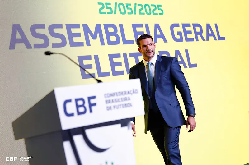 Samir Xaud, novo presidente da CBF.
