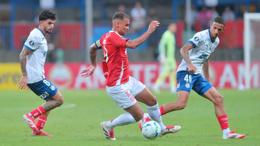 Internacional x Bahia se enfrentam pela Copa Libertadores 2025. Foto: Walmir Cirne/AGIF
