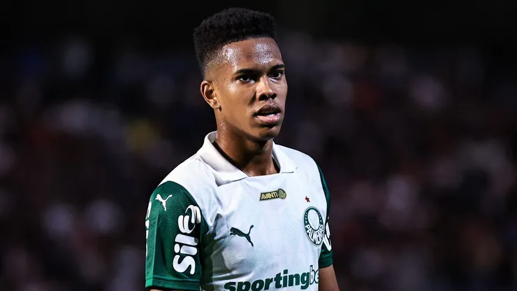 Estêvão não foi bem em Palmeiras x Flamengo.