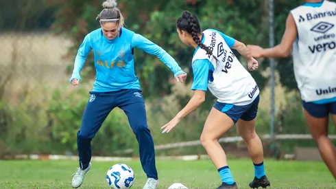Grêmio treina visando a reta final do Brasileirão Feminino (Reprodução/Grêmio)