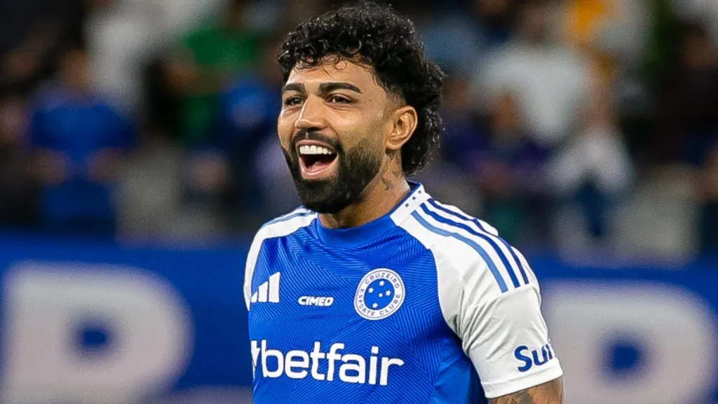 Gabigol,  jogador do Cruzeiro. Foto: Fernando Moreno/AGIF