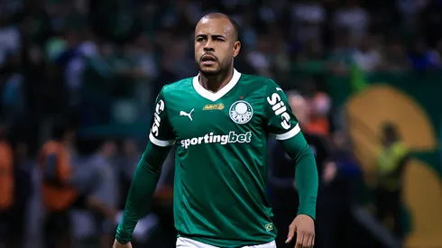 Mayke jogador do Palmeiras durante partida contra o Ceará no estádio Arena Allianz Parque pelo campeonato Copa Do Brasil 2025. Foto: Fabio Giannelli/AGIF