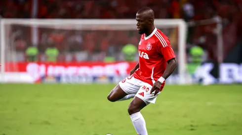Enner Valencia jogador do Internacional durante partida contra o Cruzeiro no estadio Beira-Rio pelo campeonato Brasileiro A 2025.