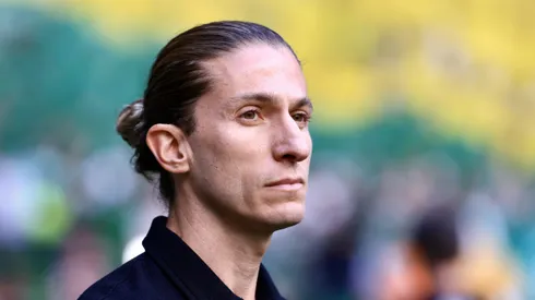 SP - SAO PAULO - 25/05/2025 - BRASILEIRO A 2025, PALMEIRAS X FLAMENGO - Filipe Luis tecnico do Flamengo durante partida contra o Palmeiras no estadio Arena Allianz Parque pelo campeonato Brasileiro A 2025. Foto: Marcello Zambrana/AGIF
