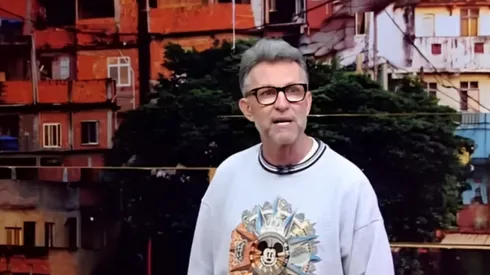 Neto durante apresentação do programa Os Dons da Bola. Foto: Reprodução/Os Donos da Bola