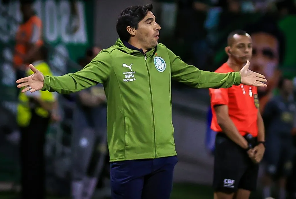 Abel Ferreira, técnico do Palmeiras.  Foto: Fabio Giannelli/AGIF