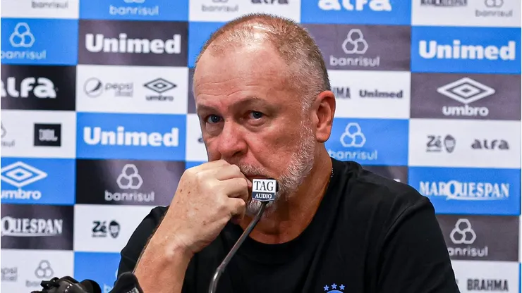 Mano Menezes, técnico do Grêmio. Foto: Maxi Franzoi/AGIF