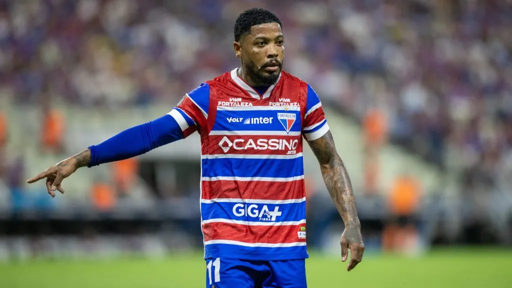 Marinho durante partida contra o Colo-Colo na Libertadores 2025. Foto: Baggio Rodrigues/AGIF