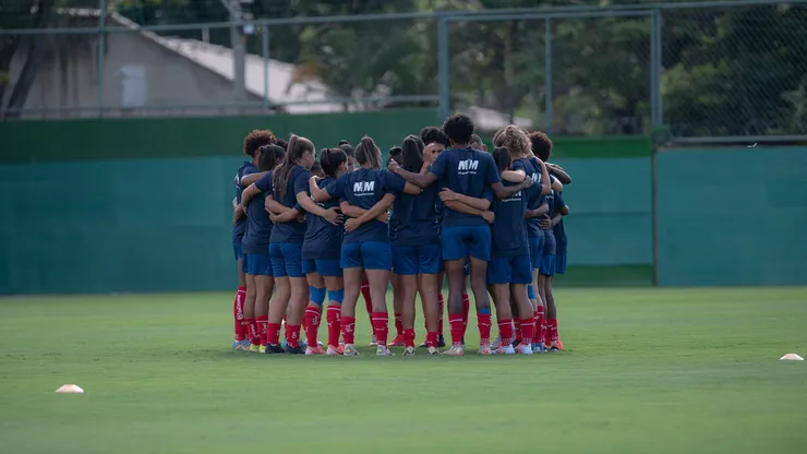 Bahia tem três jogadoras empatadas na artilharia da equipe na temporada (Reprodução/Alê Torres/Staff Images Woman/CBF)