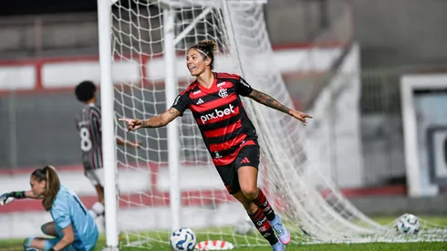 Atacante do Flamengo, Cristiane, segue se destacando e é a artilheira do clube carioca na temporada (Reprodução/Nayra Halm/Staff Images Woman/CBF)