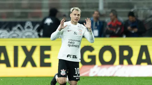 Róger Guedes, ex-atacante do Corinthians. Diogo Reis/AGIF