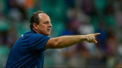 BA – SALVADOR – 05/11/2024 – BRASILEIRO A 2024, BAHIA X SAO PAULO – Rogerio Ceni tecnico do Bahia durante partida contra o Sao Paulo no estadio Fonte Nova pelo campeonato Brasileiro A 2024. Foto: Jhony Pinho/AGIF