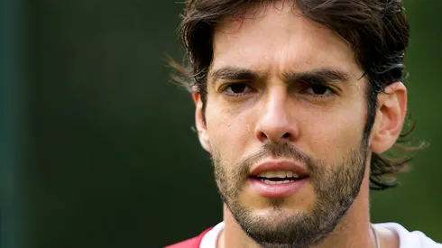 – Kaka durante treino do Sao Paulo no CT da Barra Funda. Foto: Moises Nascimento/AGIF