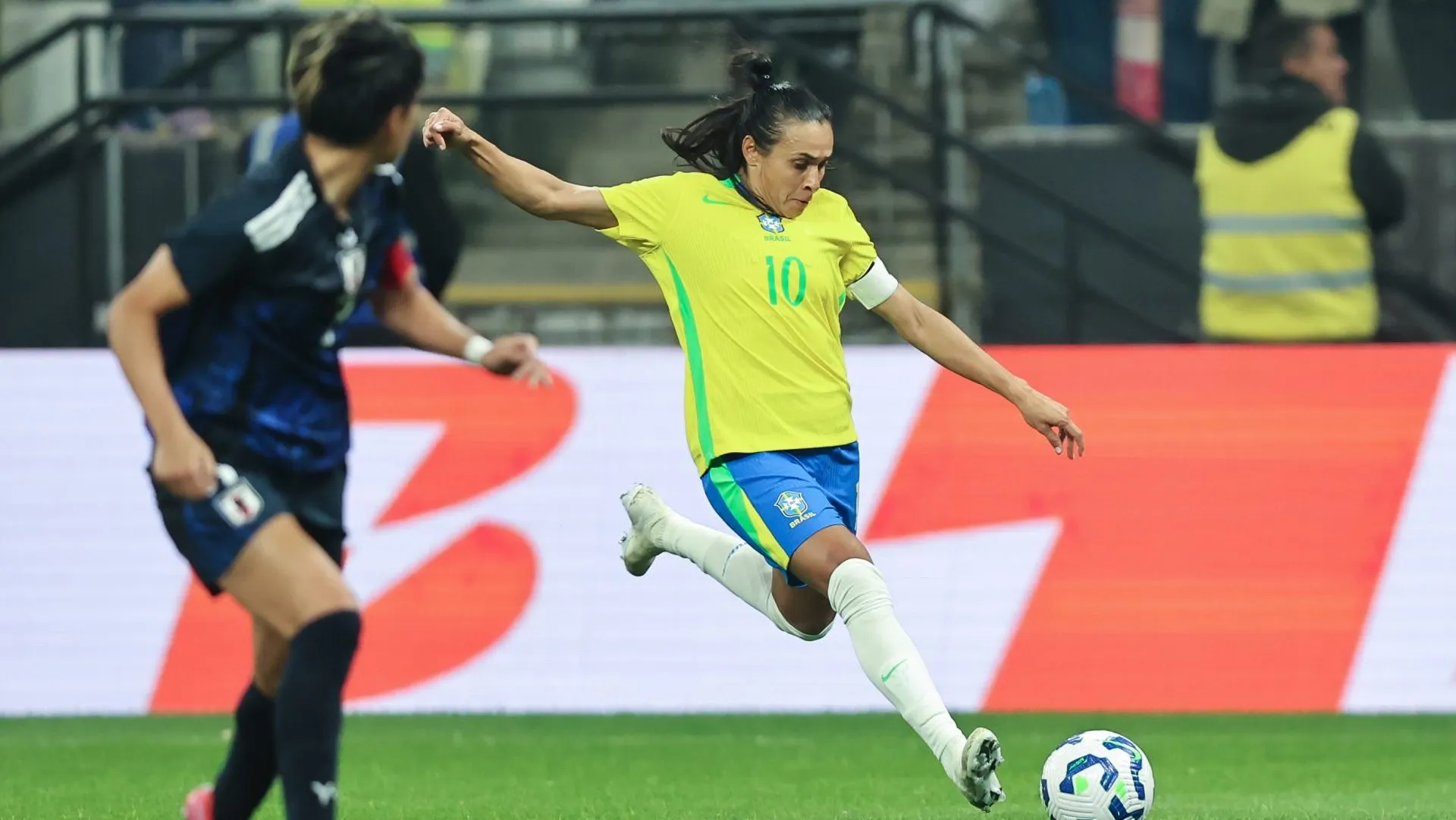 Marta pela Seleção Brasileira