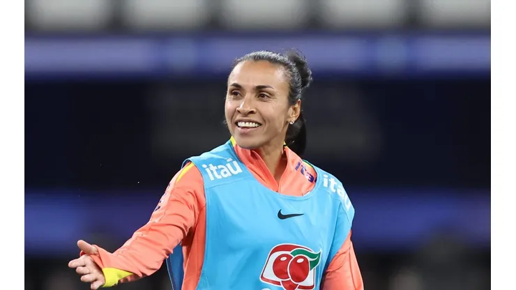 Marta pela Seleção Brasileira Feminina (Fotos : Lívia Villas Boas / CBF)