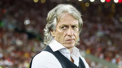 Jorge Jesus é querido pela torcida do Flamengo. (Photo by Wagner Meier/Getty Images)