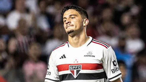 Pablo Maia em partida pelo São Paulo. Foto: Abner Dourado/AGIF