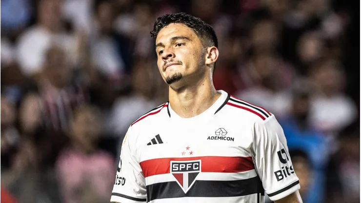 Pablo Maia em partida pelo São Paulo. Foto: Abner Dourado/AGIF