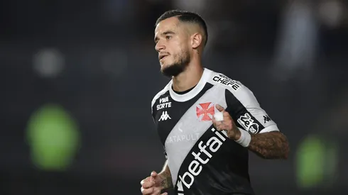 Coutinho jogador do Vasco durante partida contra o Operario no estadio Sao Januario pelo campeonato Copa Do Brasil 2025. Foto: Thiago Ribeiro/AGIF