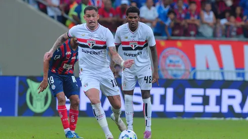 Luciano, jogador do São Paulo. Walmir Cirne/AGIF