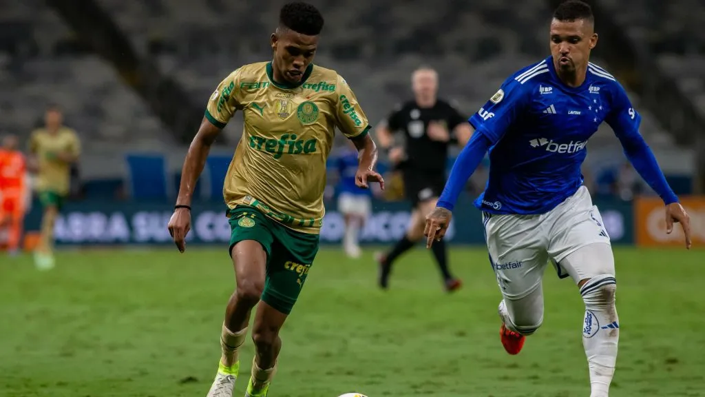 Cruzeiro x Palmeiras se enfrentam no Mineirão. Foto: Fernando Moreno/AGIF