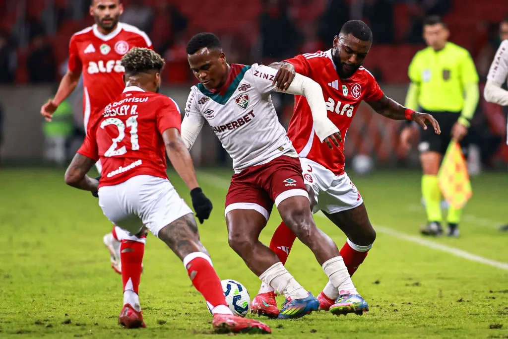 Internacional x Fluminense pelo Brasileirão. Foto: Maxi Franzoi/AGIF