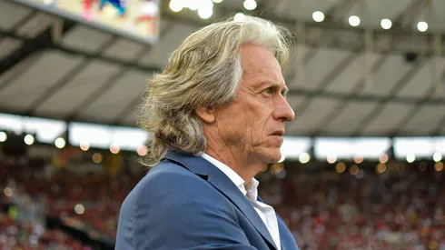 Jorge Jesus tecnico do Flamengo durante partida contra o Botafogo no estadio Maracana pelo campeonato Carioca 2020.