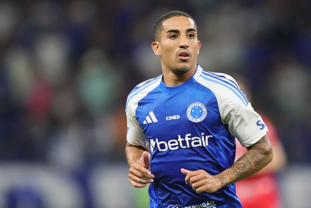 Christian jogador do Cruzeiro durante partida contra o Vila Nova-GO pelo campeonato Copa Do Brasil 2025. Foto: Gilson Lobo/AGIF
