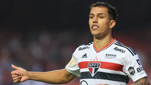 Igor Vinícius em jogo pelo São Paulo. Foto: Marcello Zambrana/AGIF