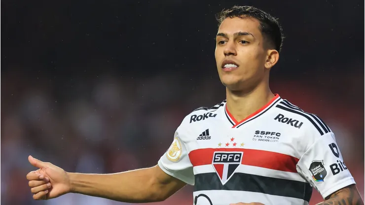 Igor Vinícius em jogo pelo São Paulo. Foto: Marcello Zambrana/AGIF