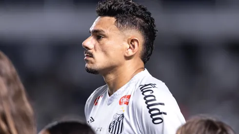 Tiquinho Soares, jogador do Santos